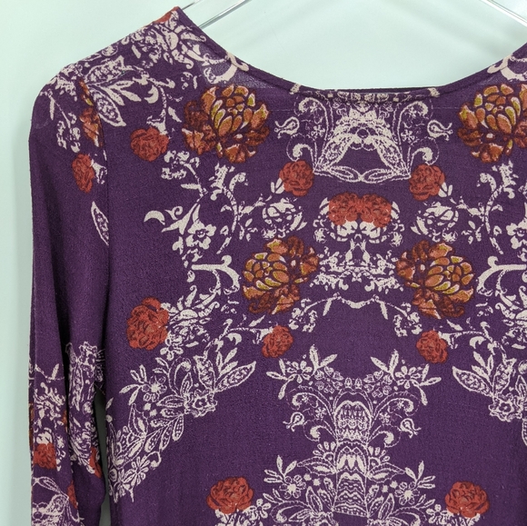 Free People Smooth Talker Purple Open Back Dress - Picture 3 of 12